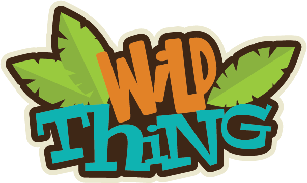 Wild Thing Title SVG scrapbook title svg files free svgs cute svg 