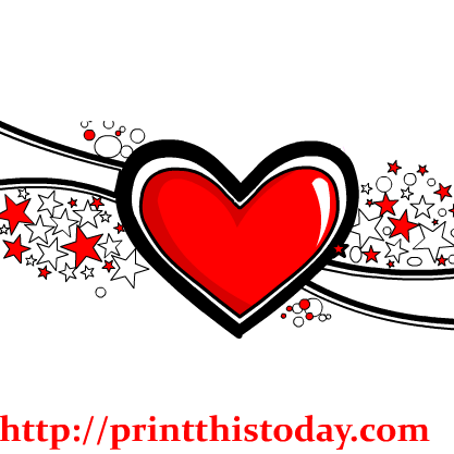 Star Heart Cliparts