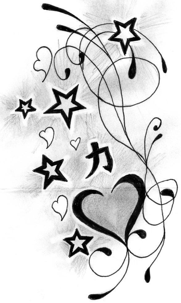 hearts and stars designs