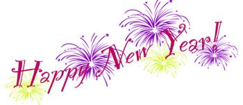 new years clip art borders 