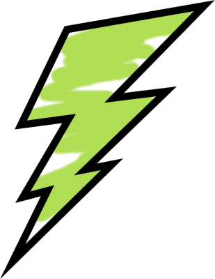 Lightning Bolt Clip Art Border 