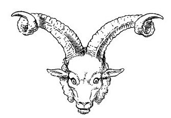 Vintage Goat Cliparts