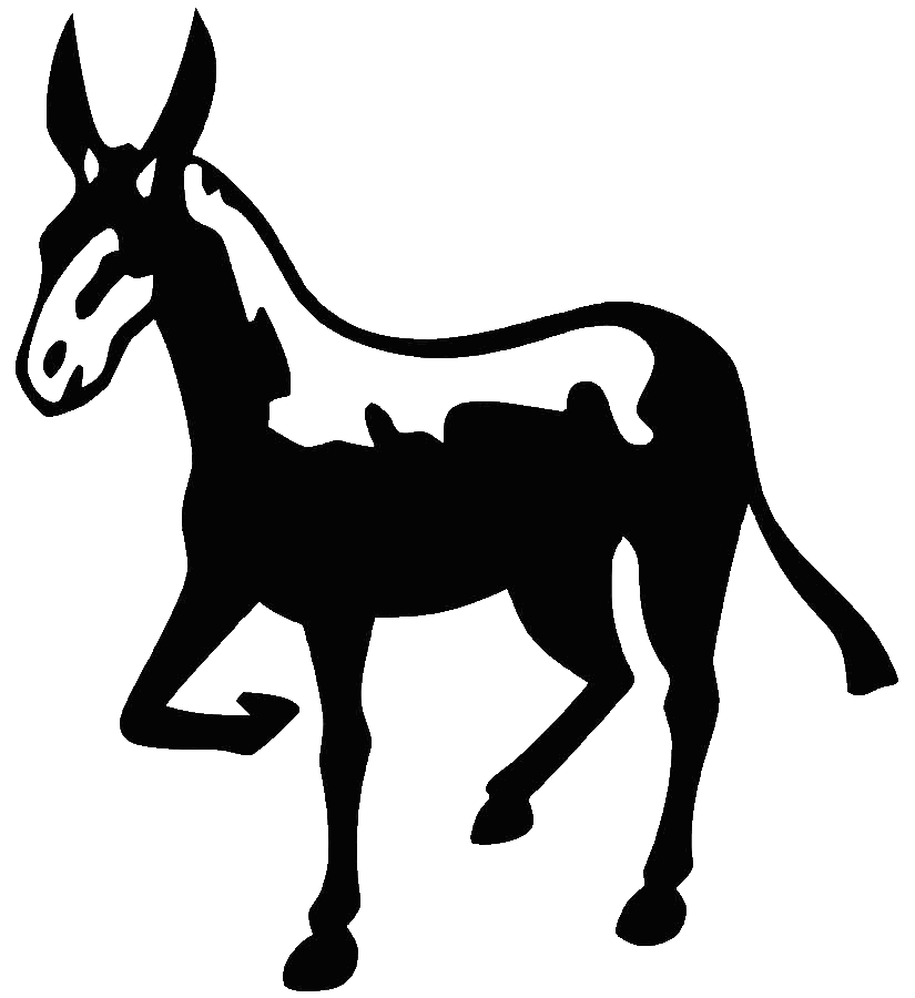 Free Mule Clipart Black And White, Download Free Mule Clipart Black And ...