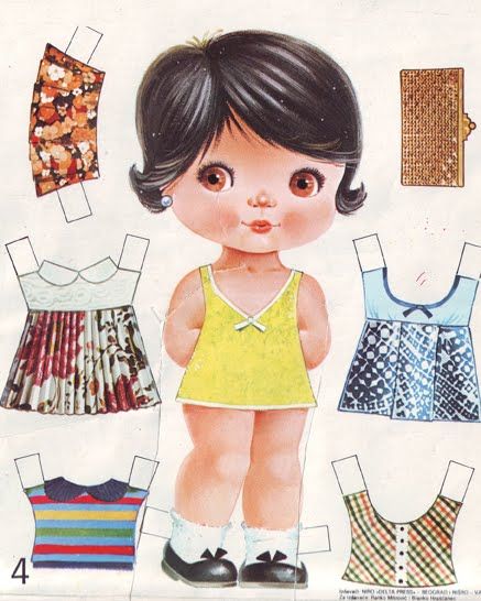 Paper Doll Template 