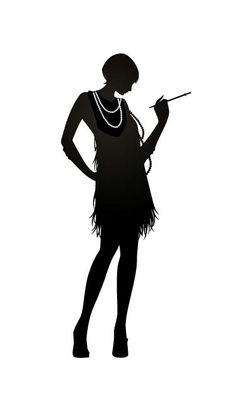 1920&Flapper Silhouettes 