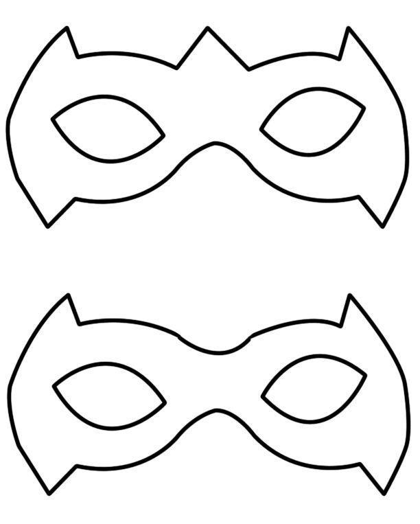 printable superhero mask clipart - Clip Art Library