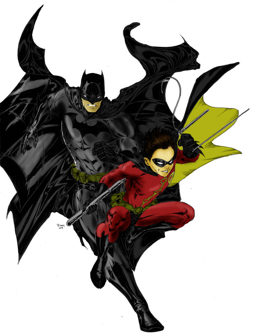 Batman And Robin Clipart 