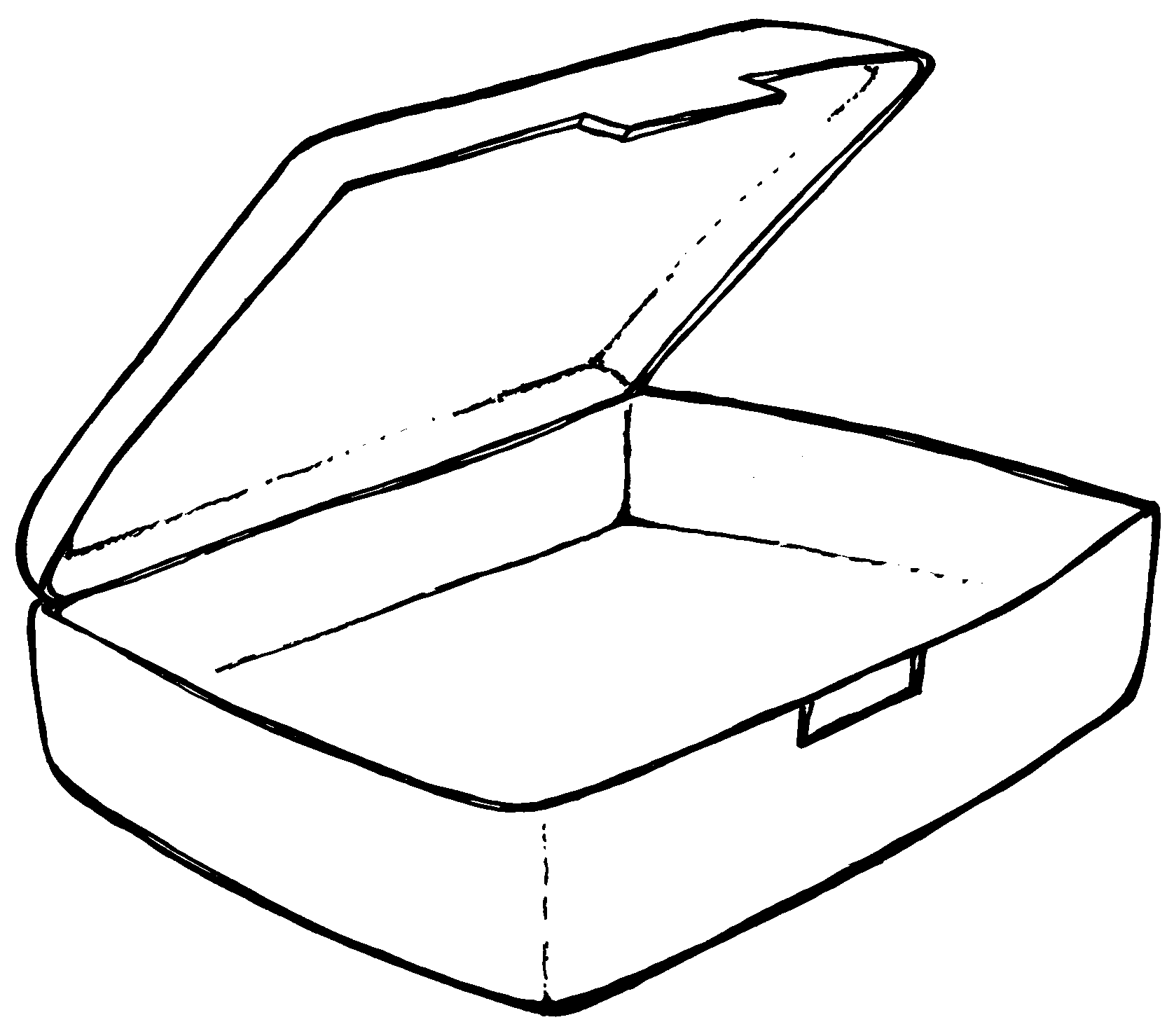 Hand Draw Lunch Box Bento Compost Stock Illustration 1979640437 |  Shutterstock