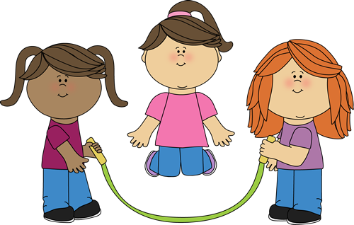 Girl Jump Cliparts