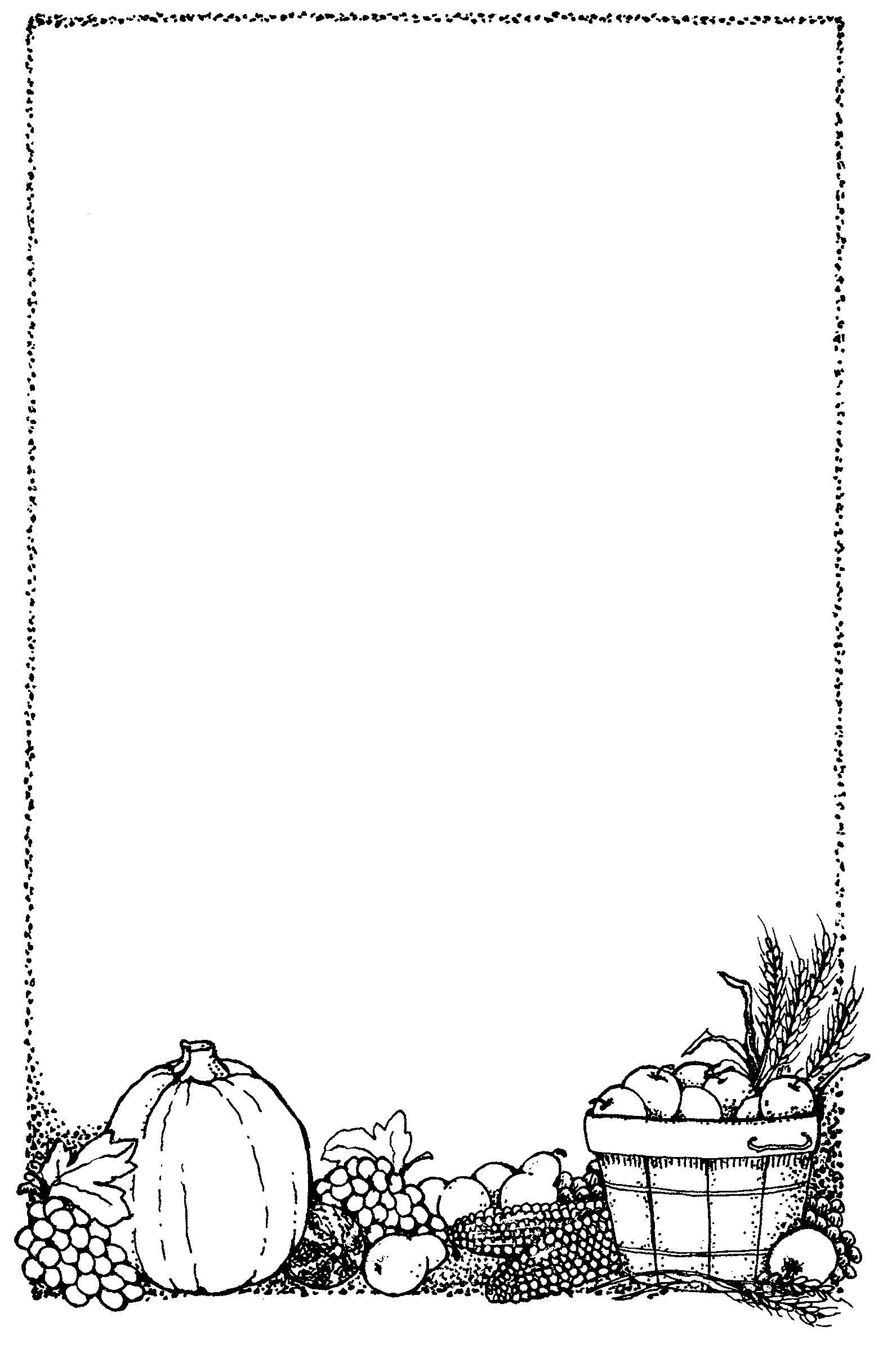 free-thanksgiving-border-clipart-black-and-white-download-free