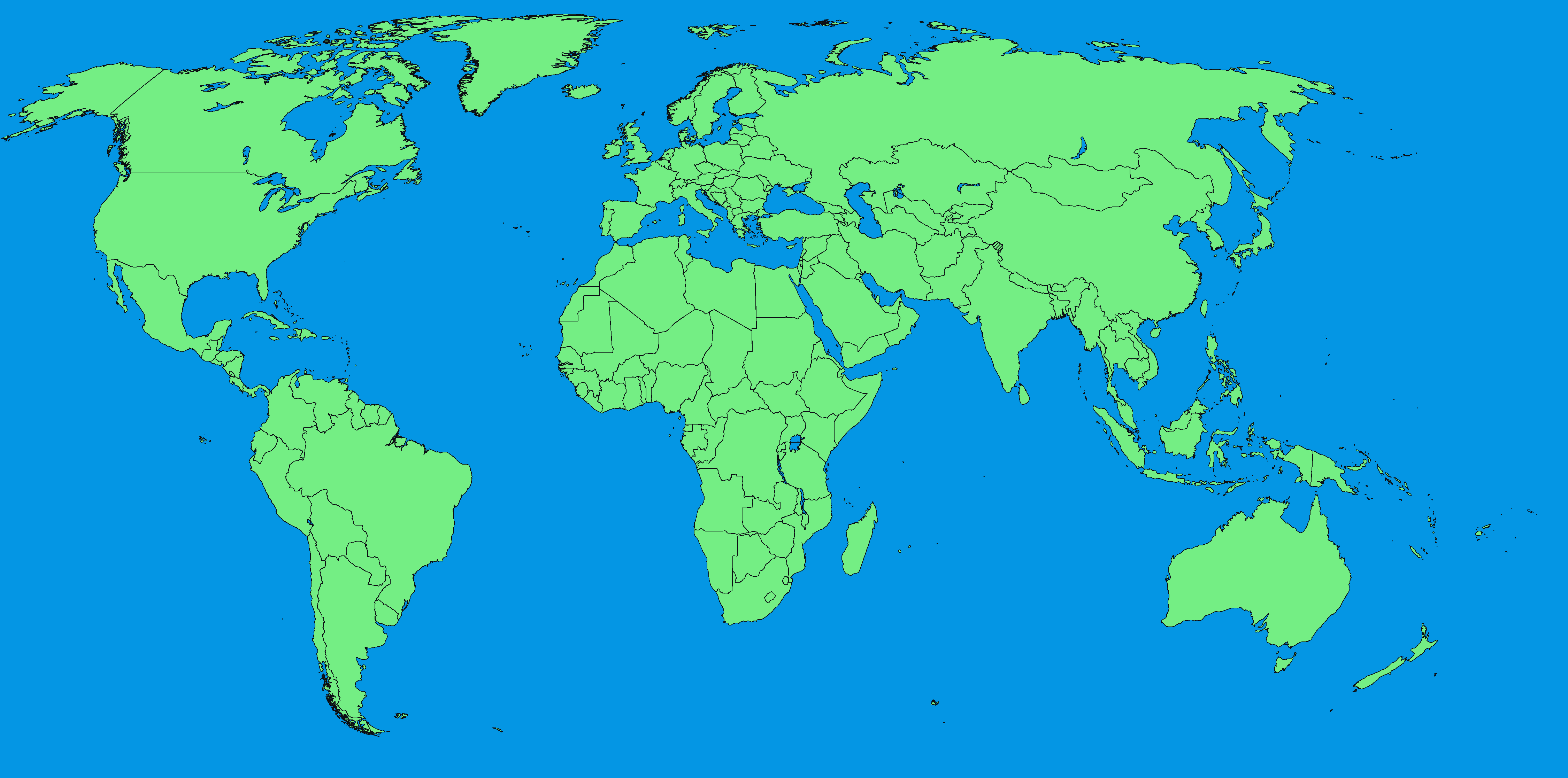 World Map Background Clipart 