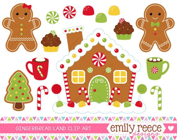 cliparts of christmas gingerbread man - Clip Art Library