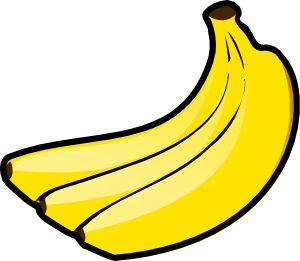 Banana clipart black and white banana clip art black and 