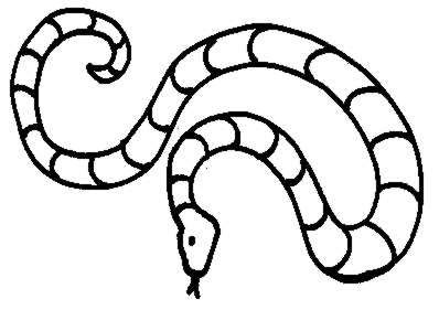 Snake Clipart Black And White 