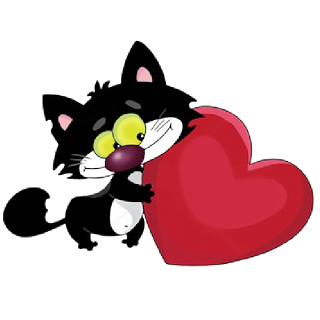 Free Love Cat Cliparts, Download Free Love Cat Cliparts png images ...