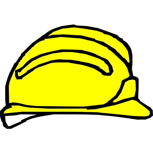 Construction hat clipart 