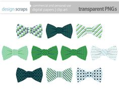 Striped Bow Tie Vector - Clip Art Library