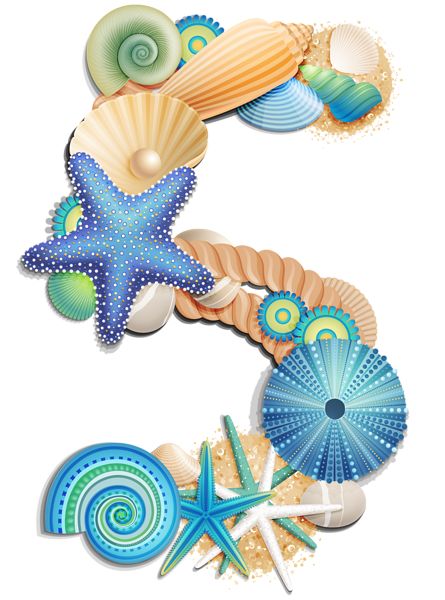 Decorative Number Cliparts