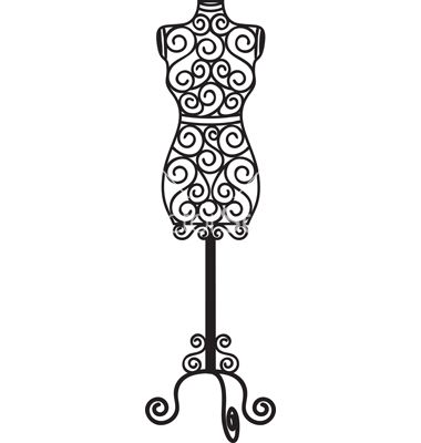 Forged mannequin vector, www.vectorstock Would make a great 