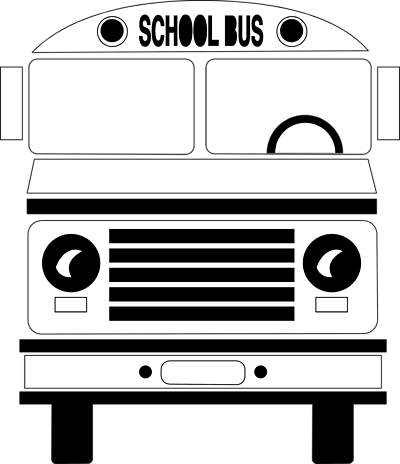 School bus clipart transparent background 
