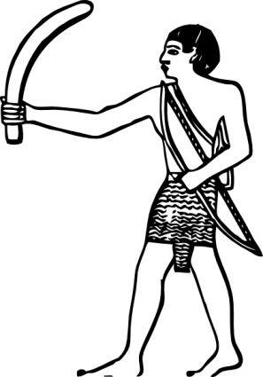 Ancient Egypt Clipart Black And White 