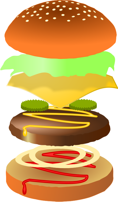 Hamburger cliparts 