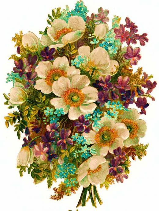 Free Victorian Posies Cliparts, Download Free Victorian Posies Cliparts ...