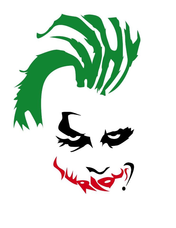 Joker Clipart Logo Batman Pencil And In Color Joker Clipart Logo ...