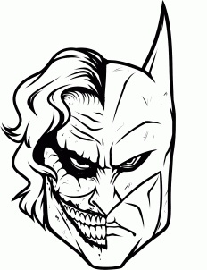 Free The Joker Artwork Black And White, Download Free The Joker Artwork  Black And White png images, Free ClipArts on Clipart Library