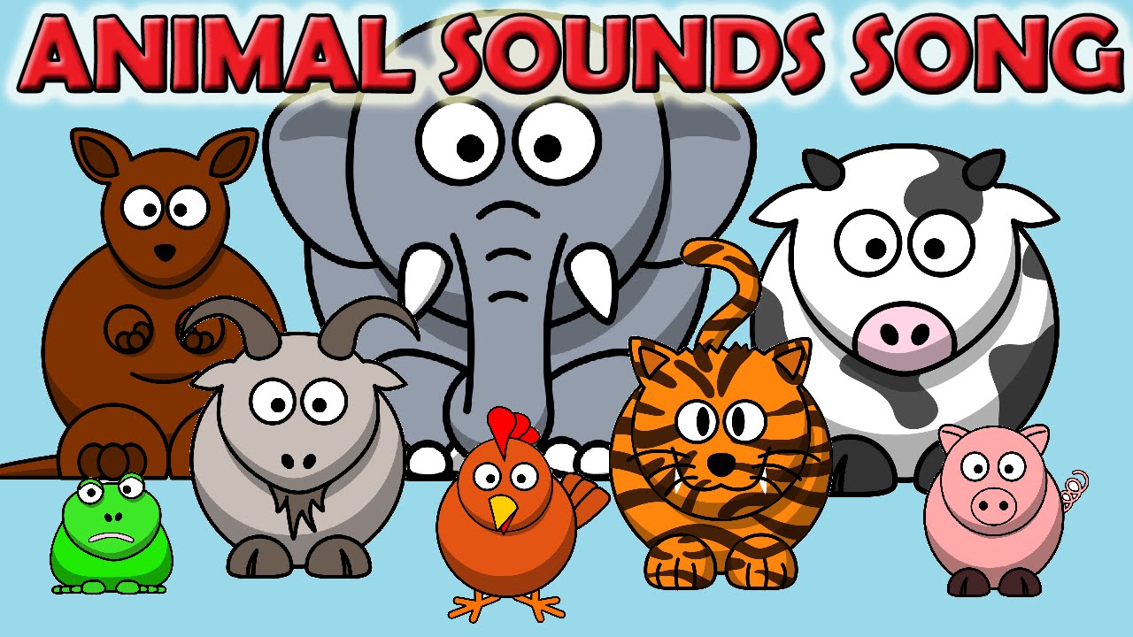 animal sound clipart