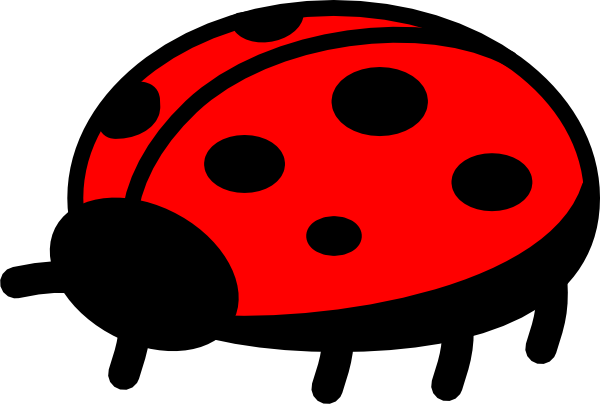 Flying Ladybug Clipart 