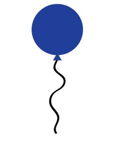 balloon string clipart - Clip Art Library