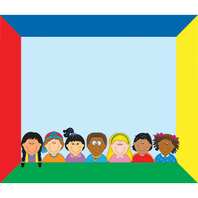 multicultural kids clipart