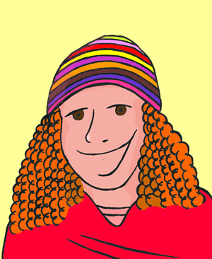 Clip Art Curly Hair 