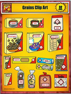 Food Clip Art from Grocery Store 
