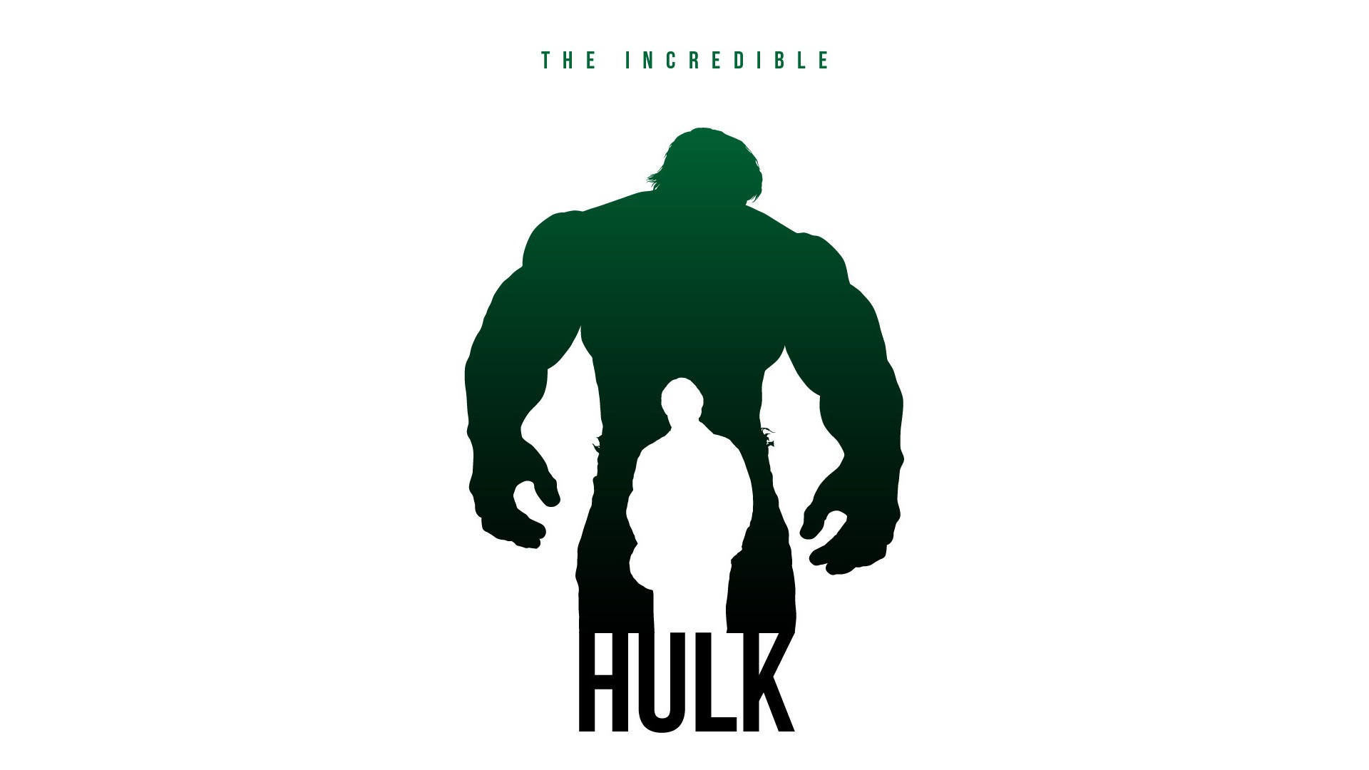 incredible hulk silhouette - Clip Art Library
