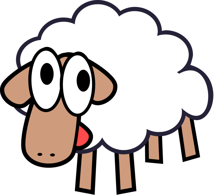 Cartoon animals clipart sheep 