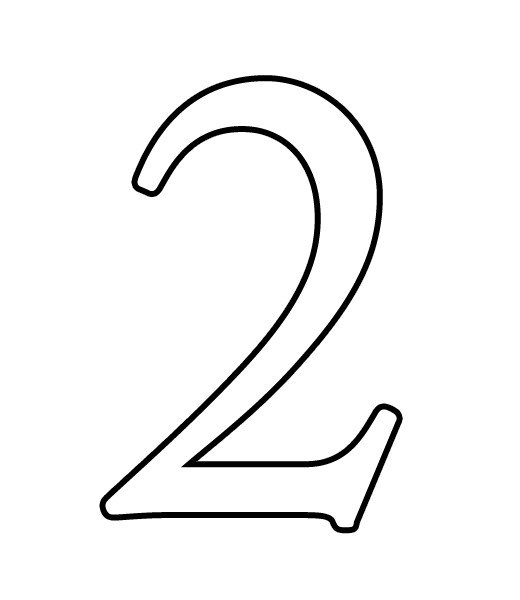 Blog Numbers Just Page Black Number Clipart. Snowjet.co 