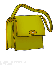 Coach Purse Clip Art 