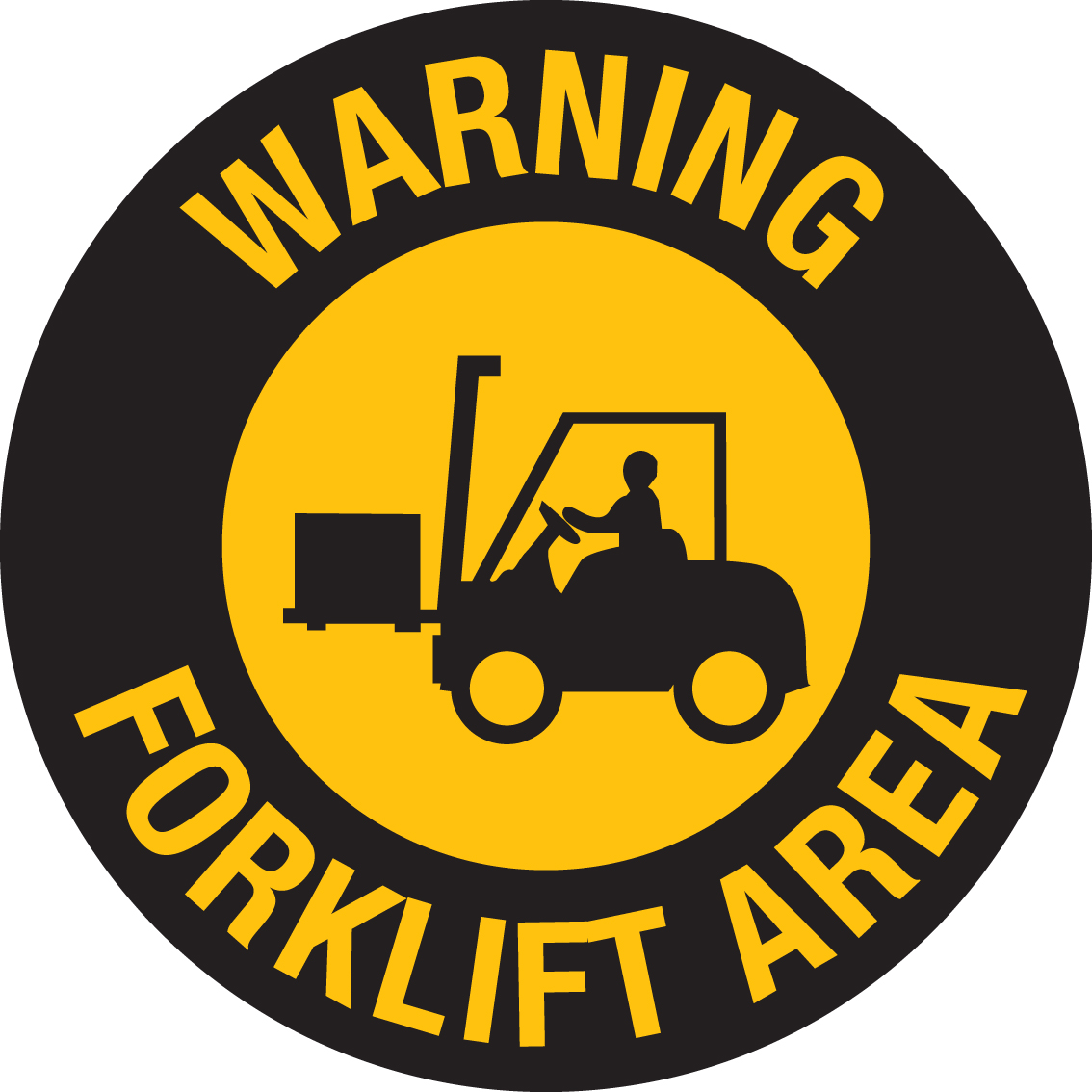Clipart Of Forklift Warning Signs
