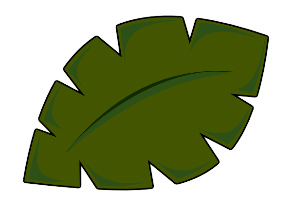 Palm Tree Leaf Clipart 