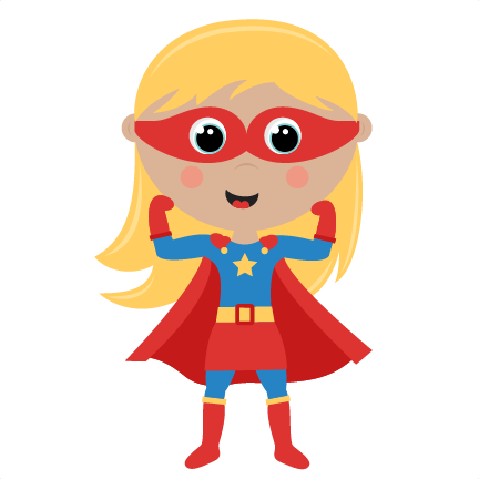 Superhero Kid Clipart 