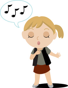 singing class clipart