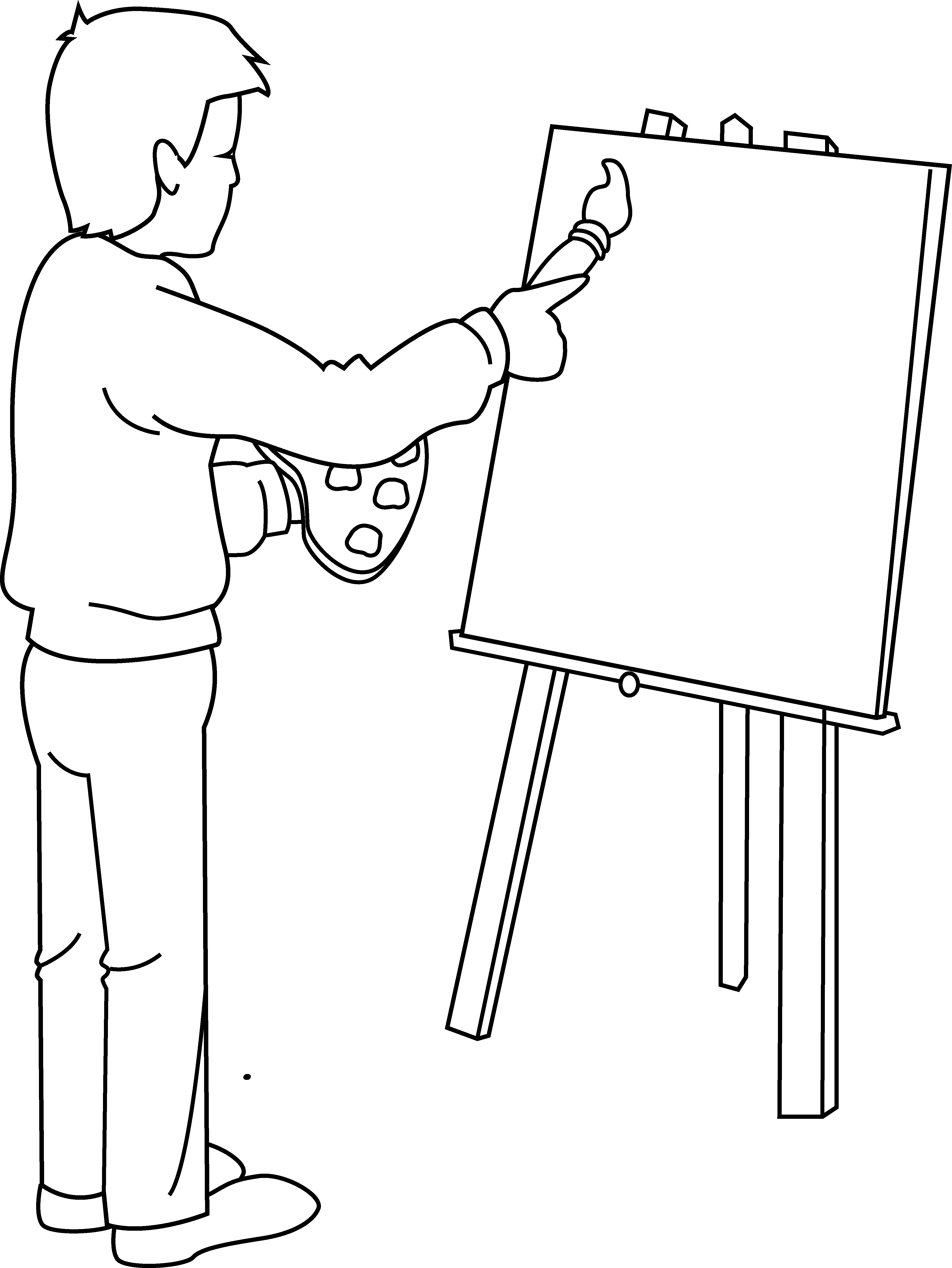 painter-clipart-black-and-white-png-clip-art-library