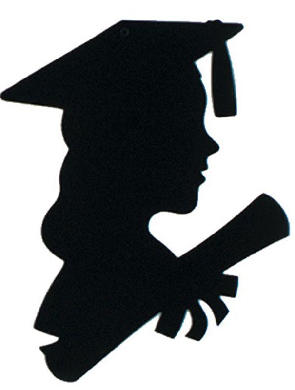 Free Graduation Silhouette Template, Download Free Graduation ...