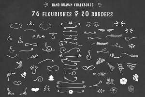 Chalkboard border clipart Photos, Graphics, Fonts, Themes 