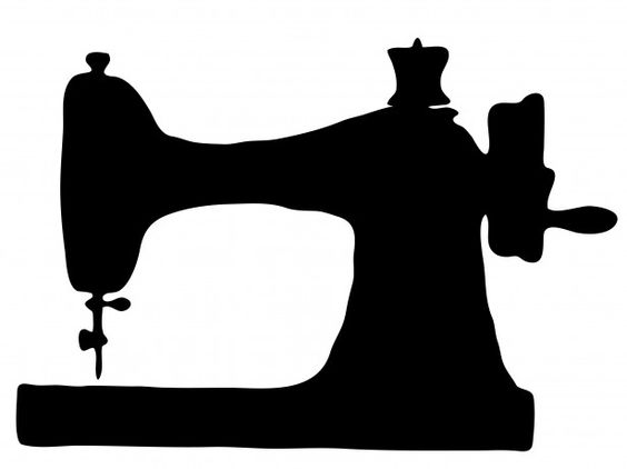 Public Domain! Vintage Sewing Machine Clipart 