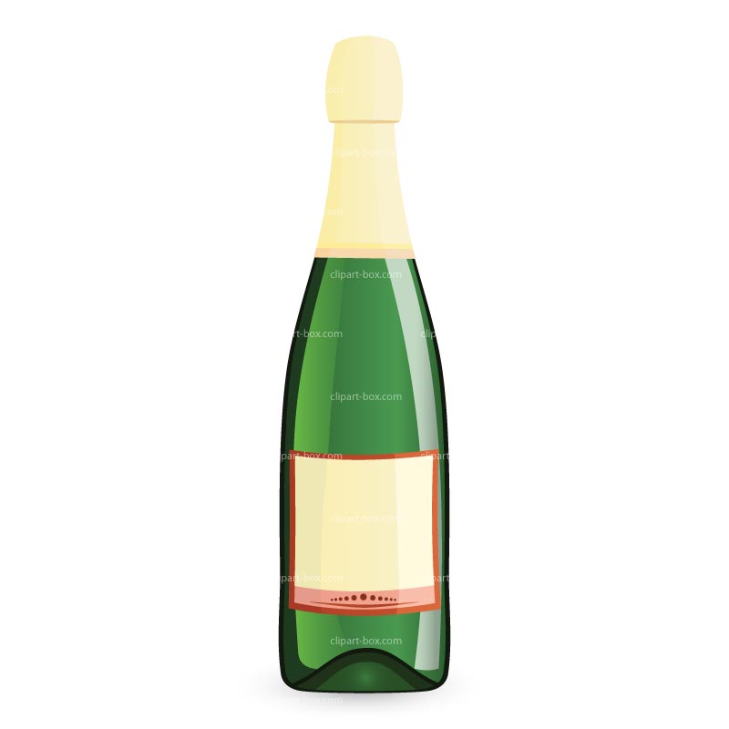 Champagne Bottle Clipart 
