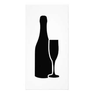Template For Champagne Bottle 