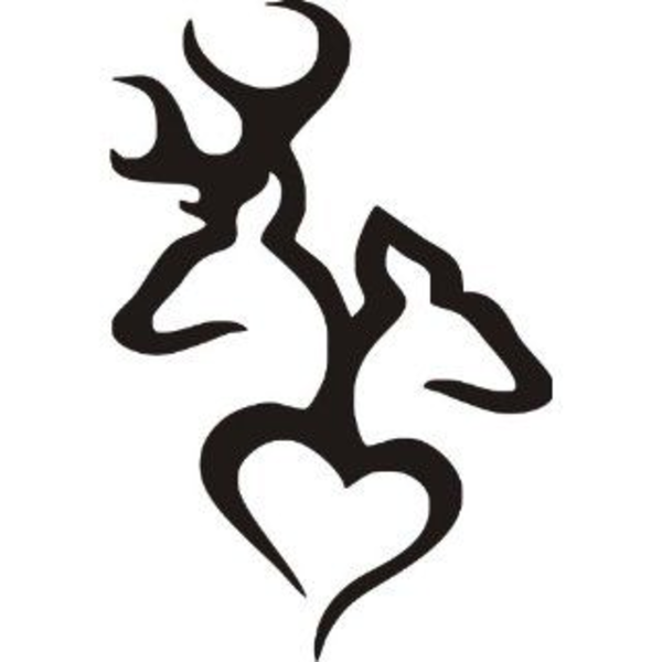 Camo Deer Skull Clipart 